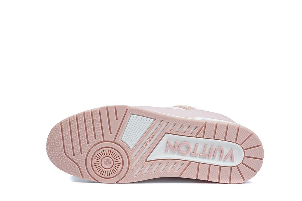 PK god Louis Vuitton LV Trainer pink retail materials ready to ship